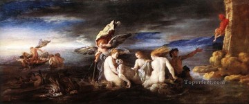 Domenico Fetti Painting - Hero And Leander Baroque figures Domenico Fetti